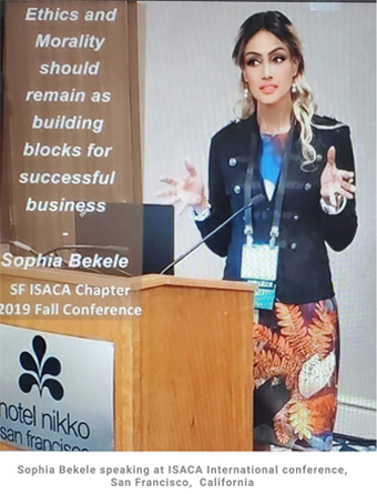 SF ISACA Conference: Bekele Speaks on Business Ethics: “The Market has no Morality”